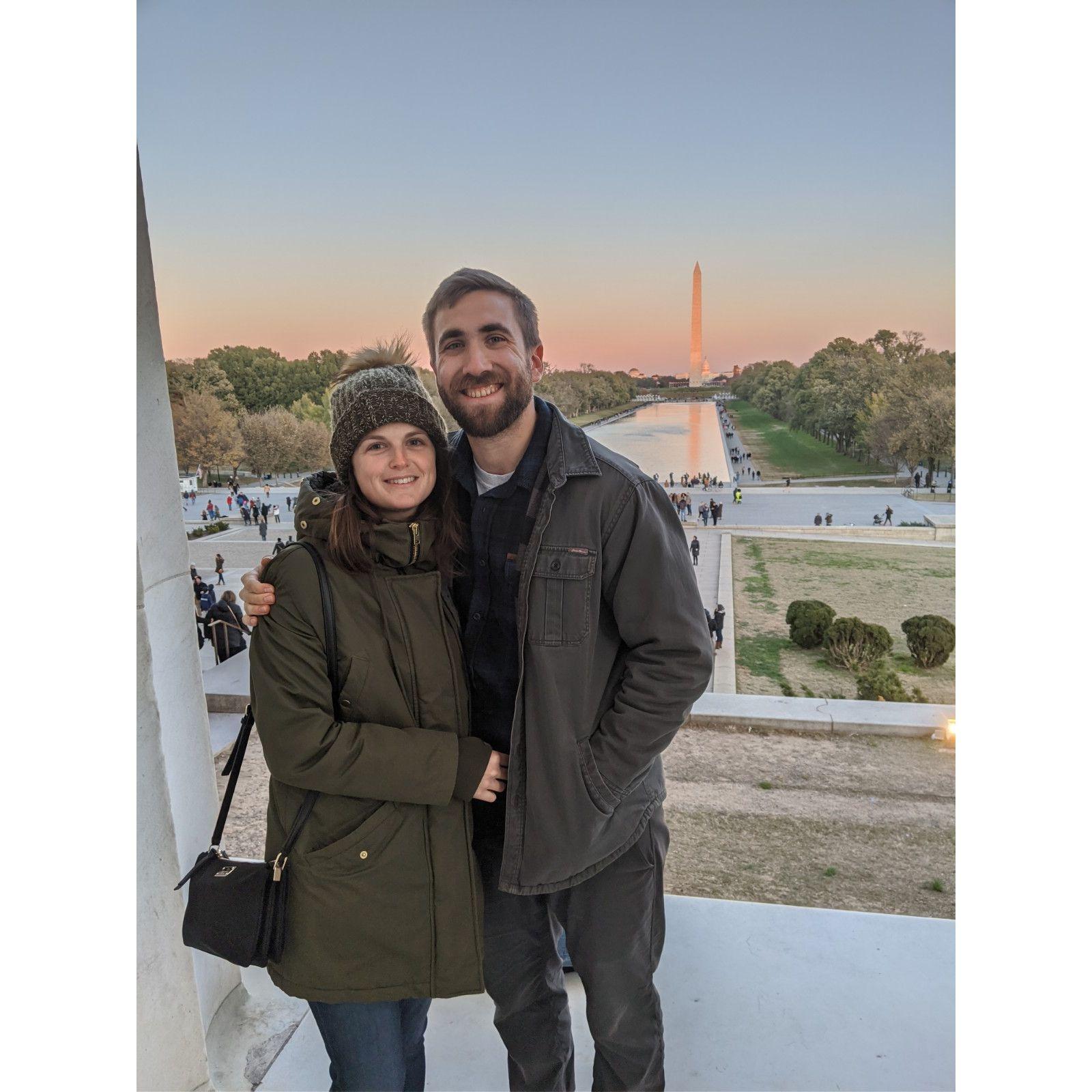 Visiting the National Mall while on a travel nurse contract in Northern Virginia
