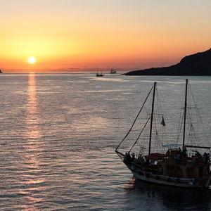 Sunset Cruise on our Honeymoon