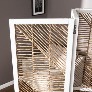Quilino Woven Room Divider