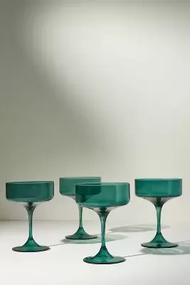 Morgan Coupe Glasses, Set of 4
