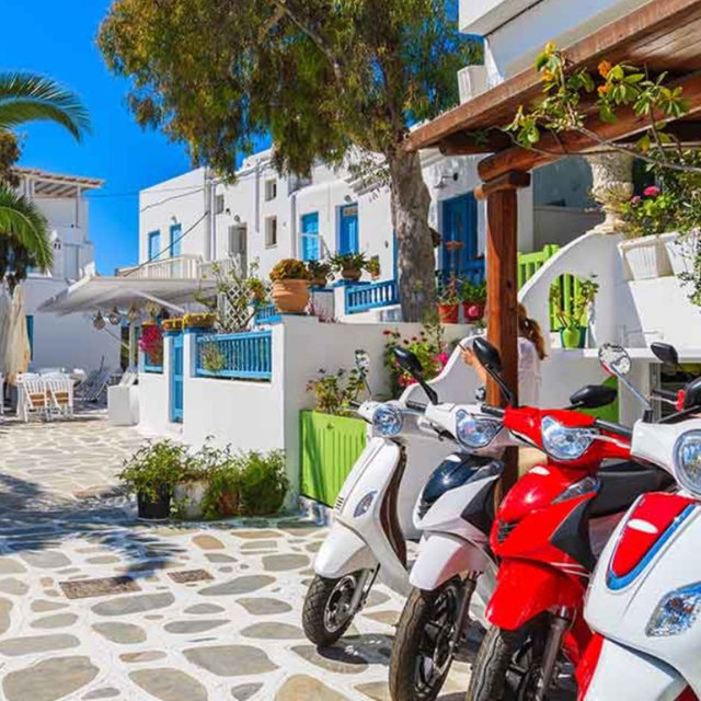 Scooter rental in Naxos