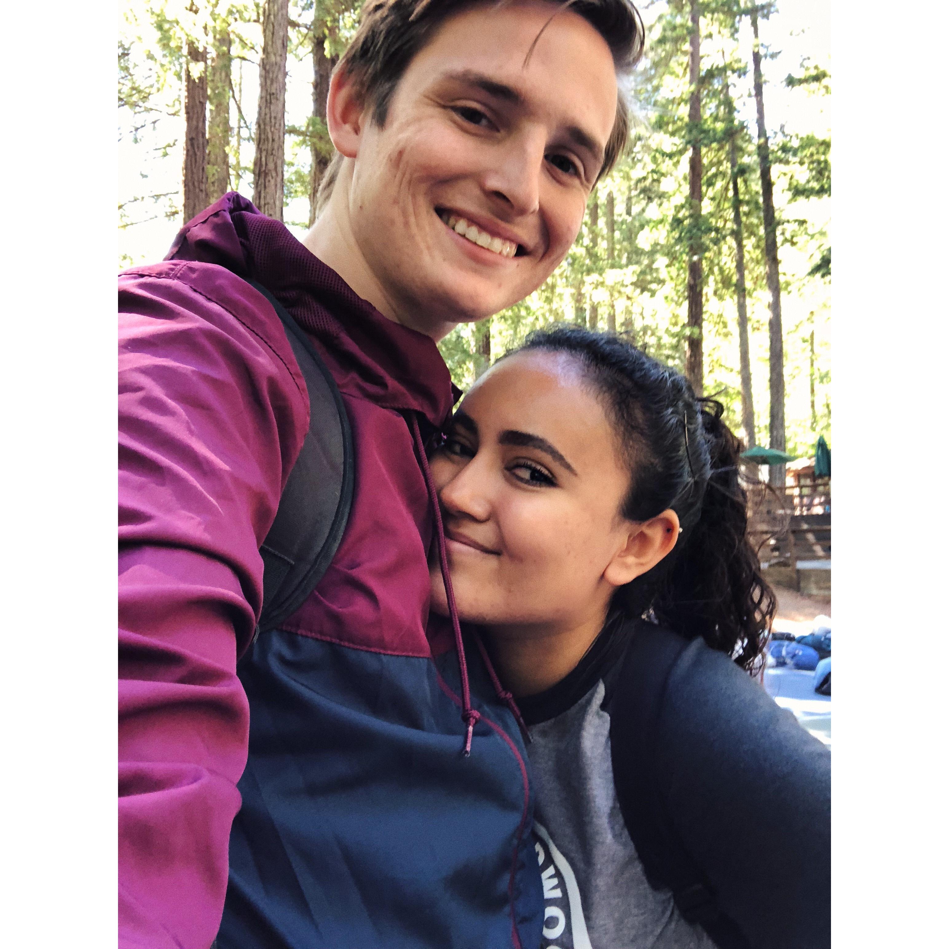 A selfie after 3 weeks of serving at VBS, High School Camp and Middle School Camp together. 6/28/18