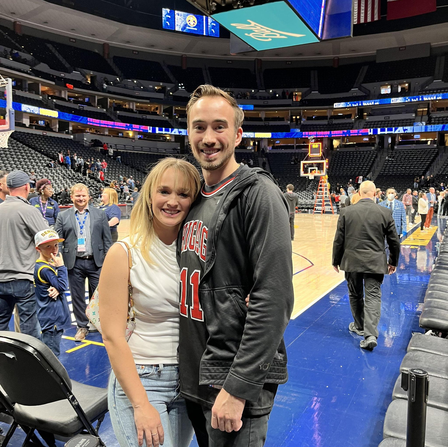 First Bulls game together!