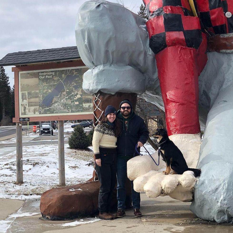 Visited the scary Paul Bunyan in Ackley, MN.