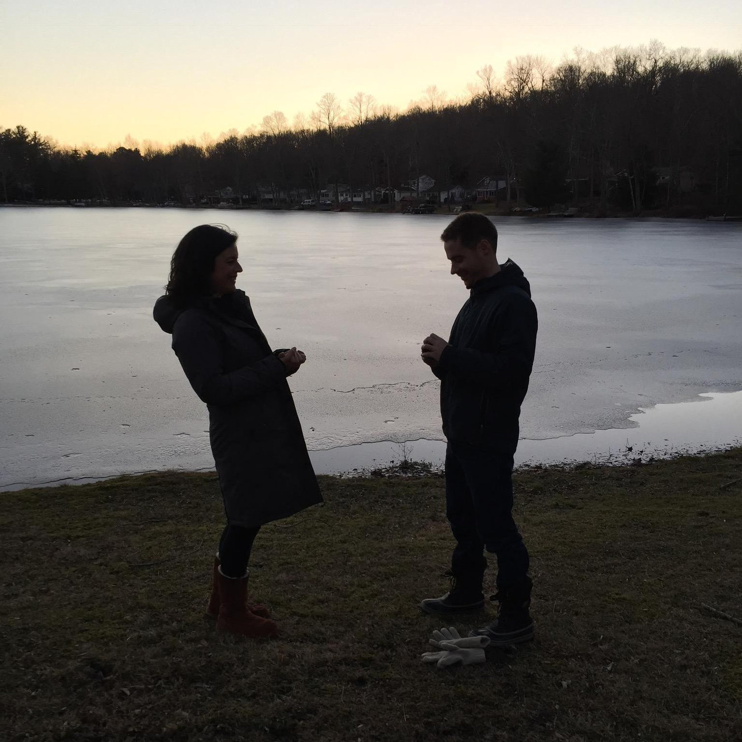 Engagement at Lake Manzanedo, December 27, 2016.