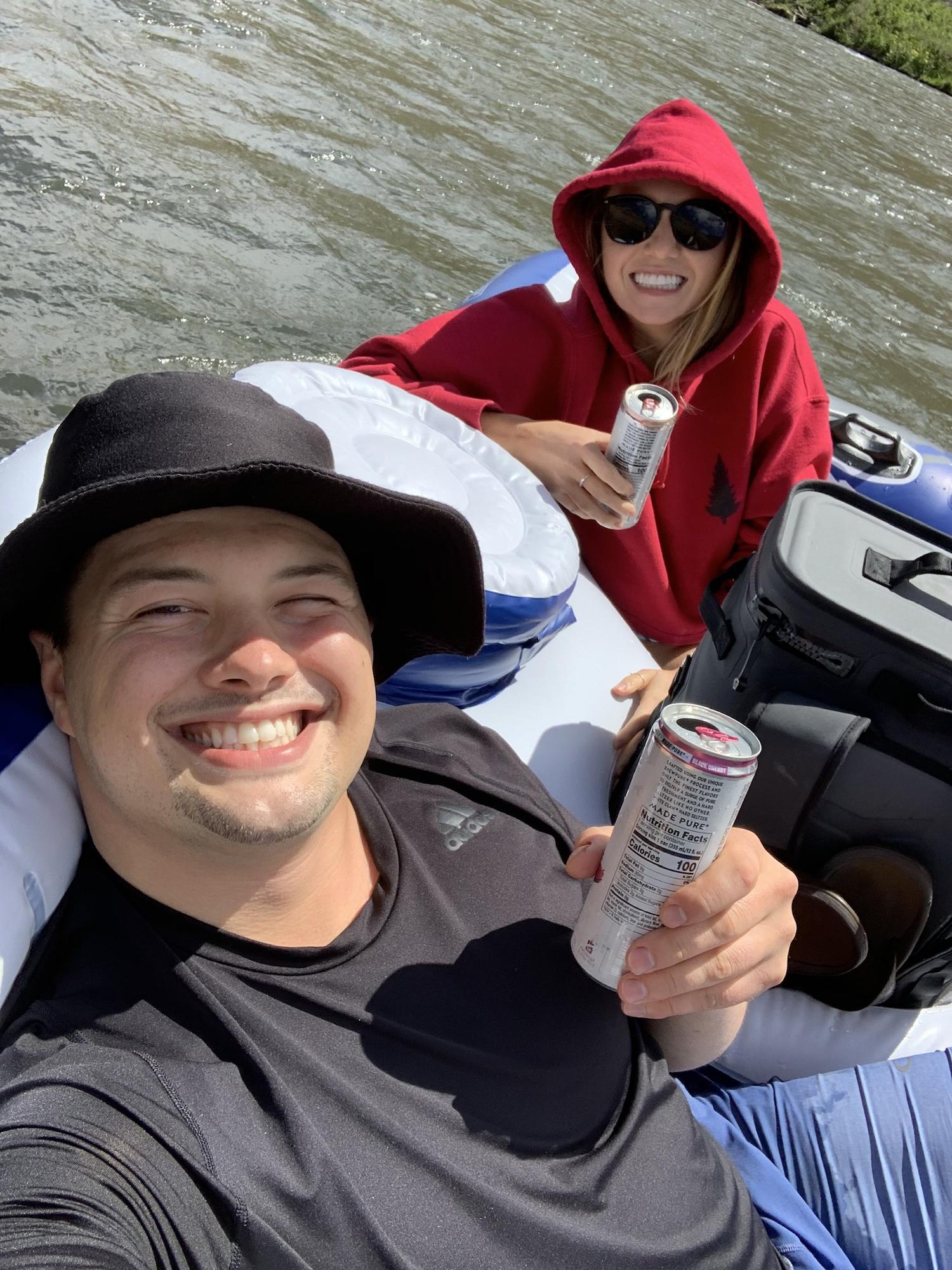 The coldest river float we have ever experienced
