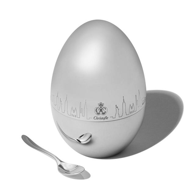 Christofle MOOD Coffee Skyline 6-Piece Espresso Spoon Set - 150th Anniversary Exclusive