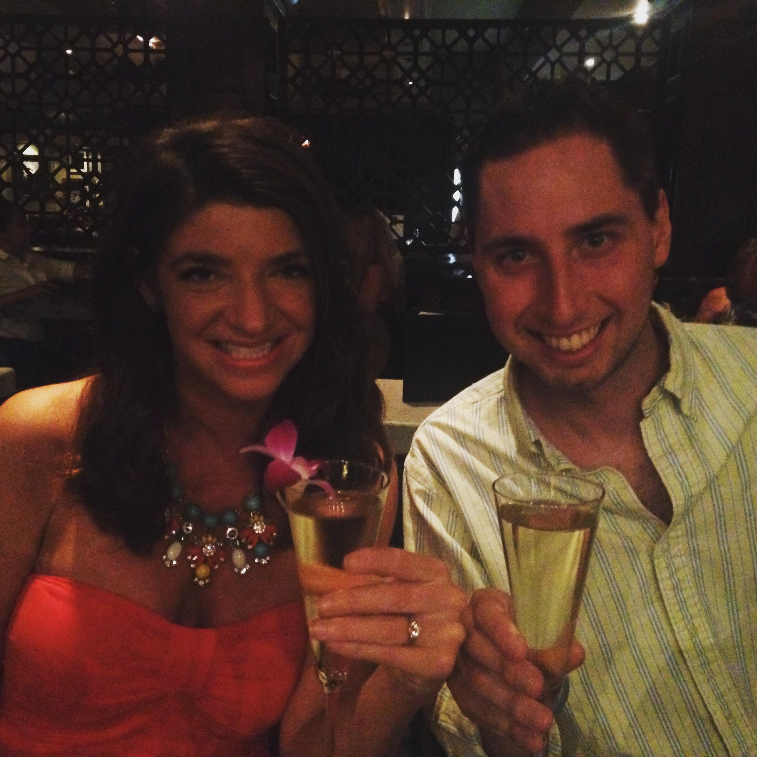 We're engaged!