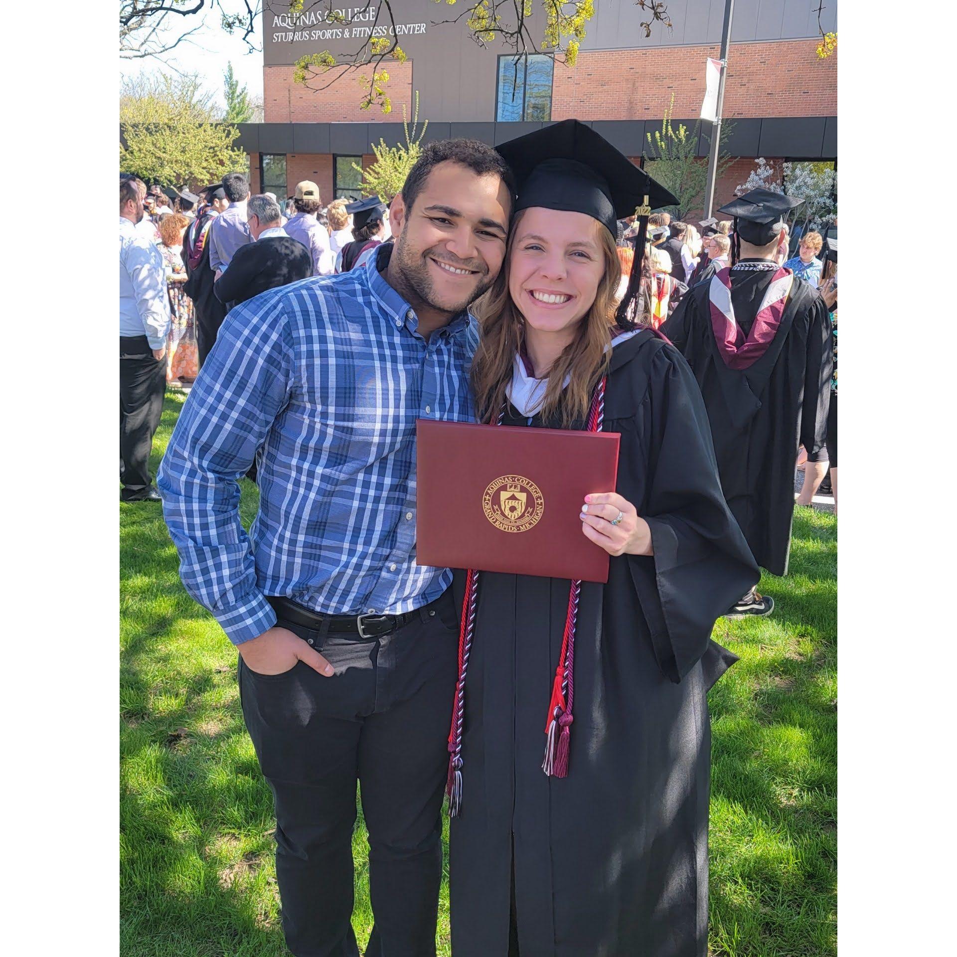 Brianne graduates!