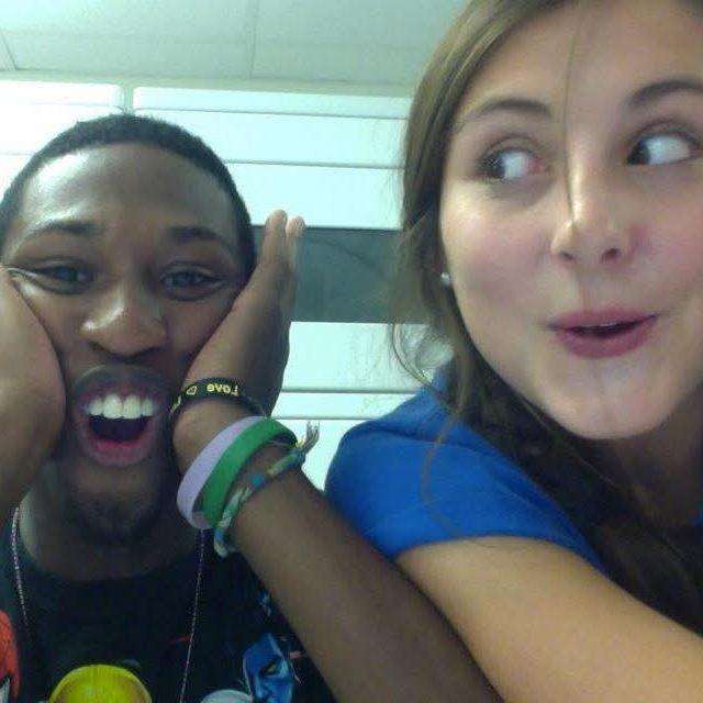 Syracuse University, 2011 - just a few weeks into our knowing each other.