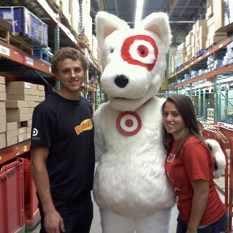 Worked an overnight Target back to school event while we were in college!