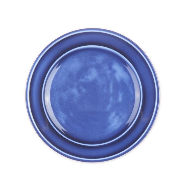 Glaze Melamine Dinner Plate in Blue