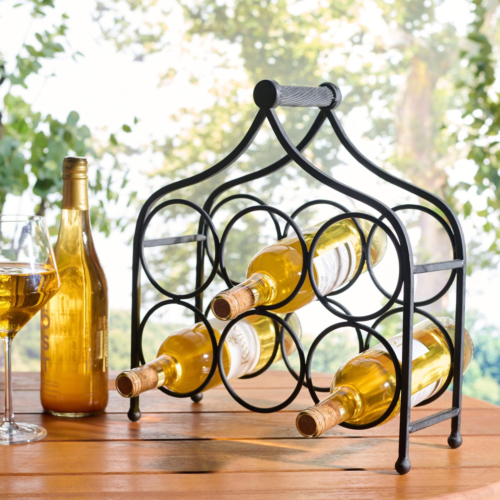 Safavieh, Floyd 6-Wine Bottle Holder | Zola