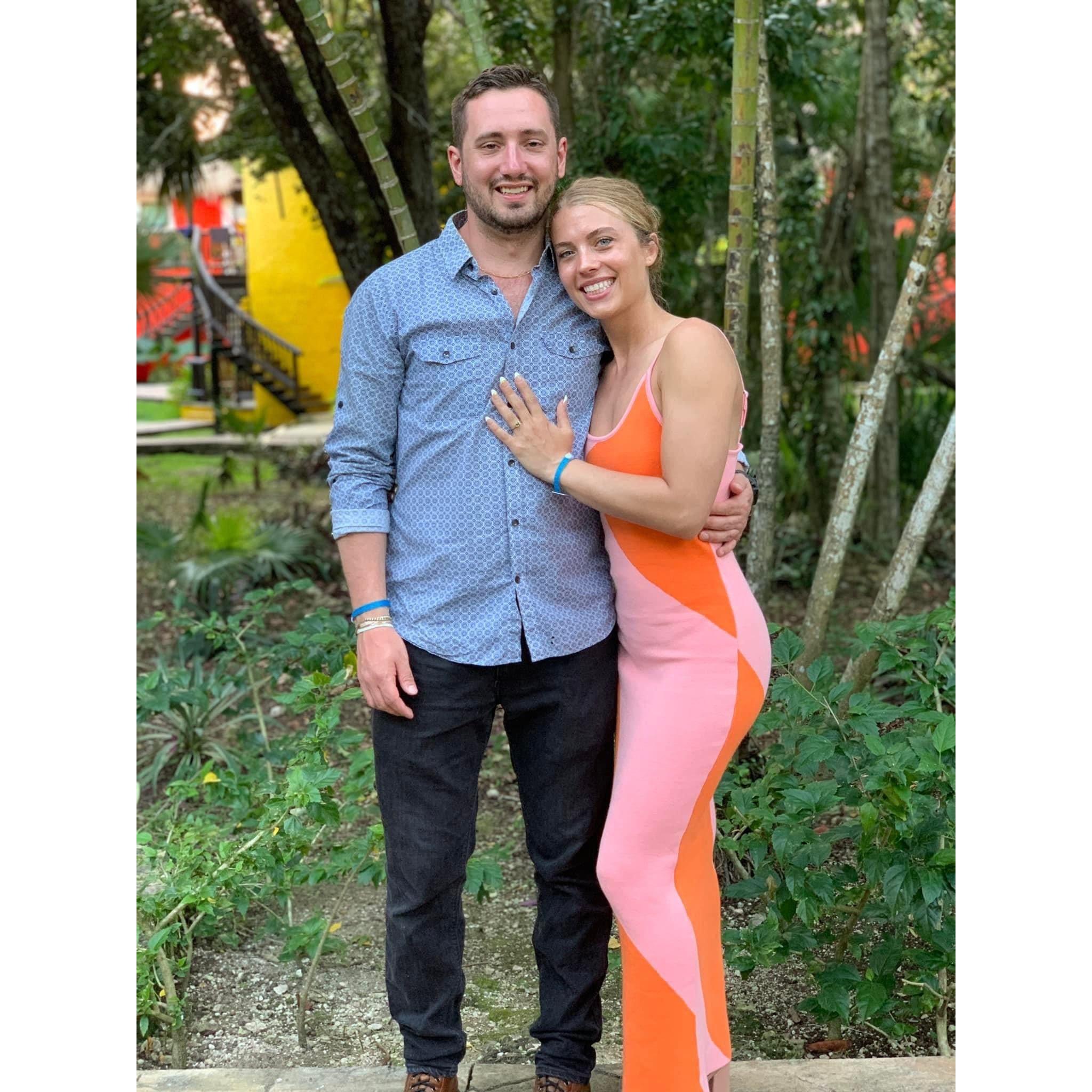 Cozumel MX. Recently engaged.