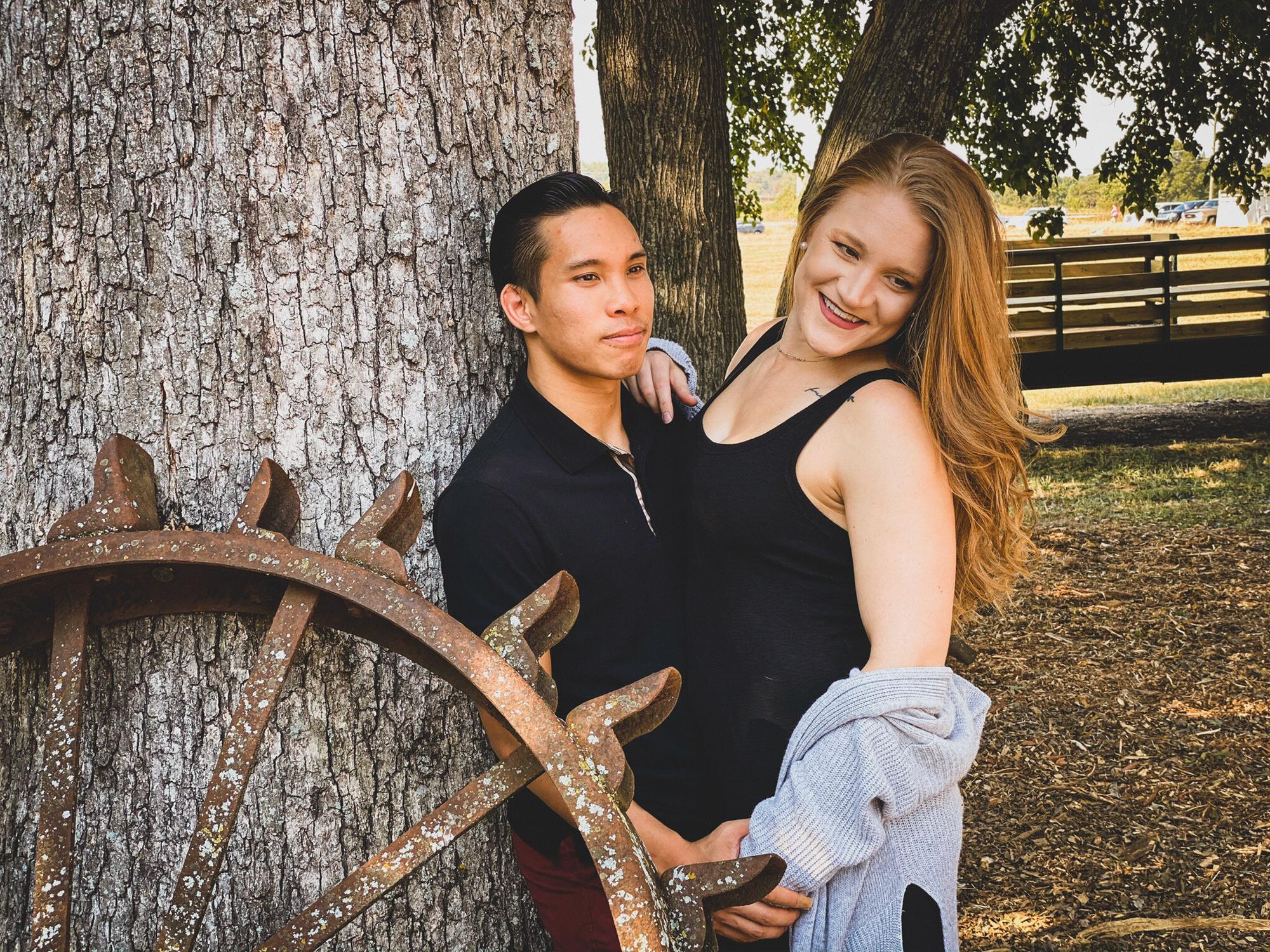 It's getting closer!  Save the Date photoshoot!