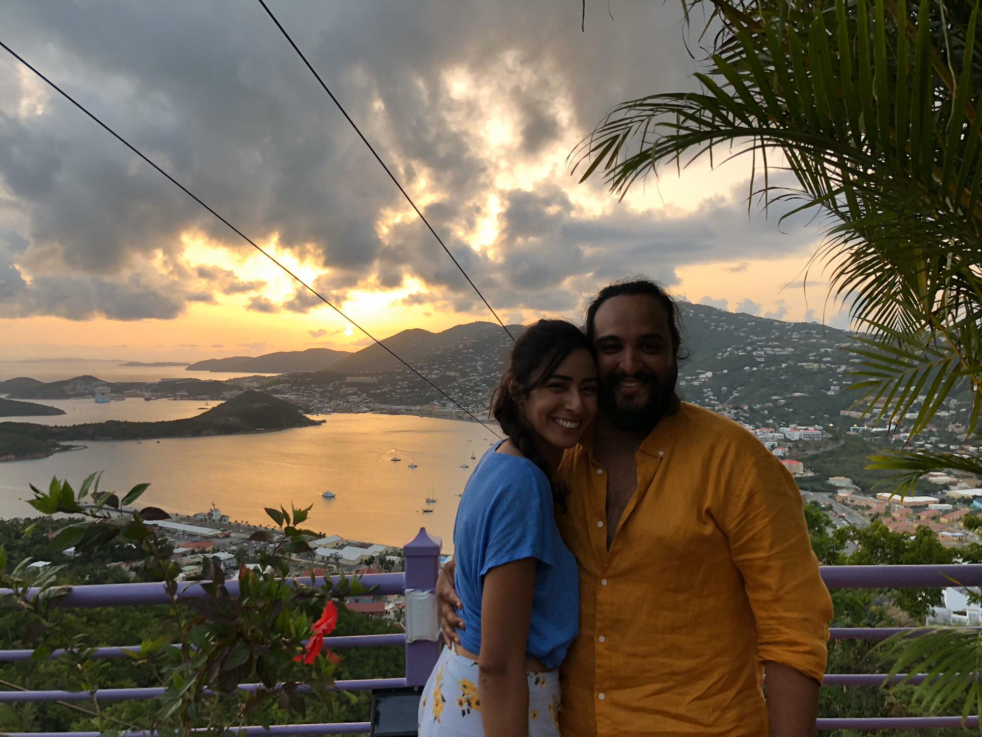 Sunset in St Thomas