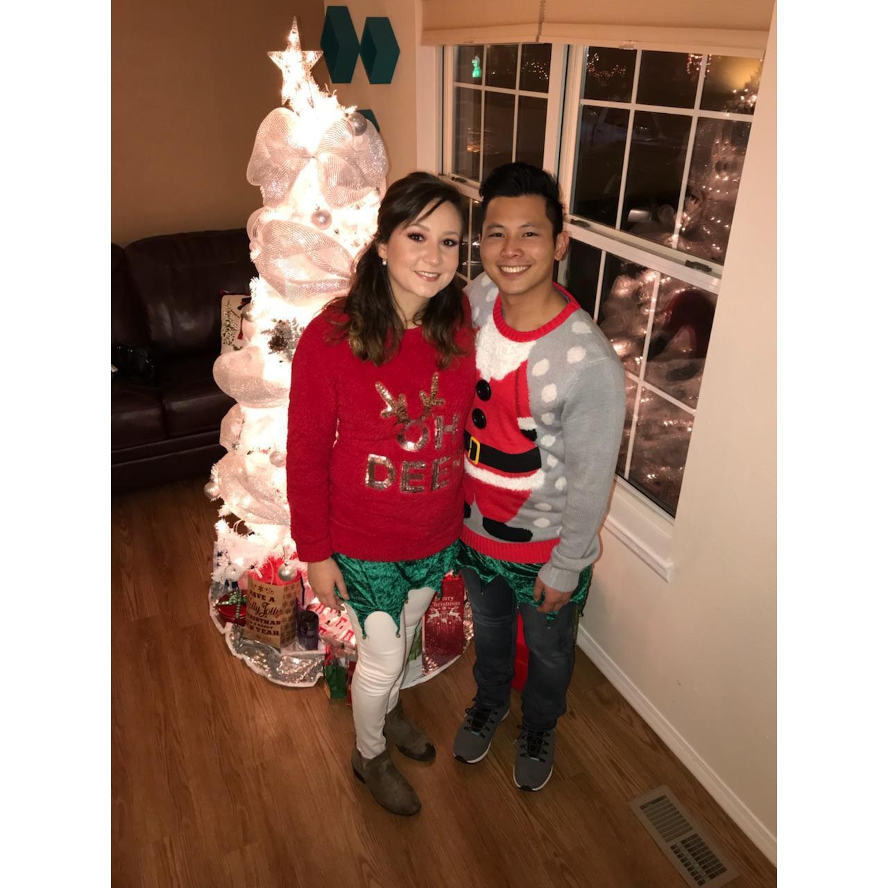 Our first Christmas together!