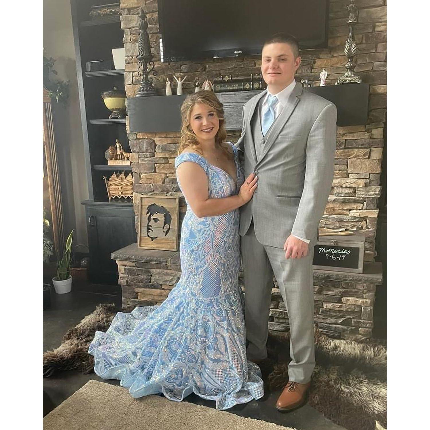 First prom together.