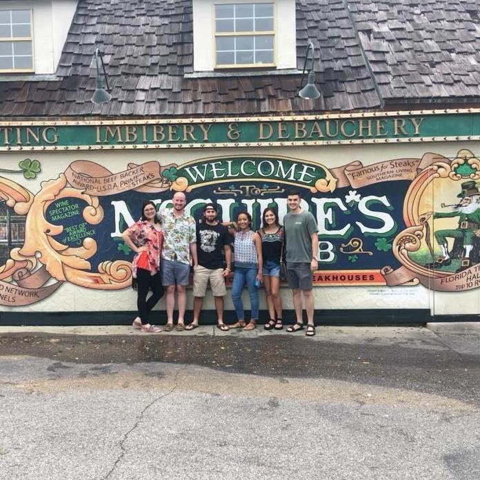 "Friends" The one where we went to our favorite place. McGuire's Irish Pub Pensacola/Destin, FL