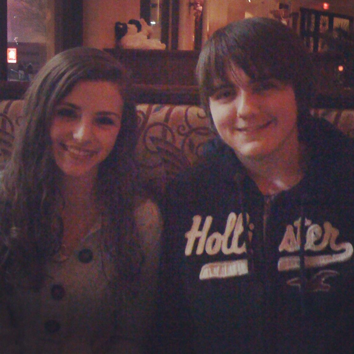 Our first date at The Cheesecake Factory in 2008!