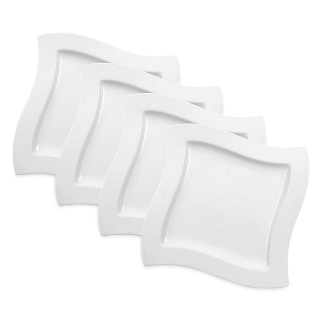 Villeroy & Boch New Wave Salad Plates, Set of 4