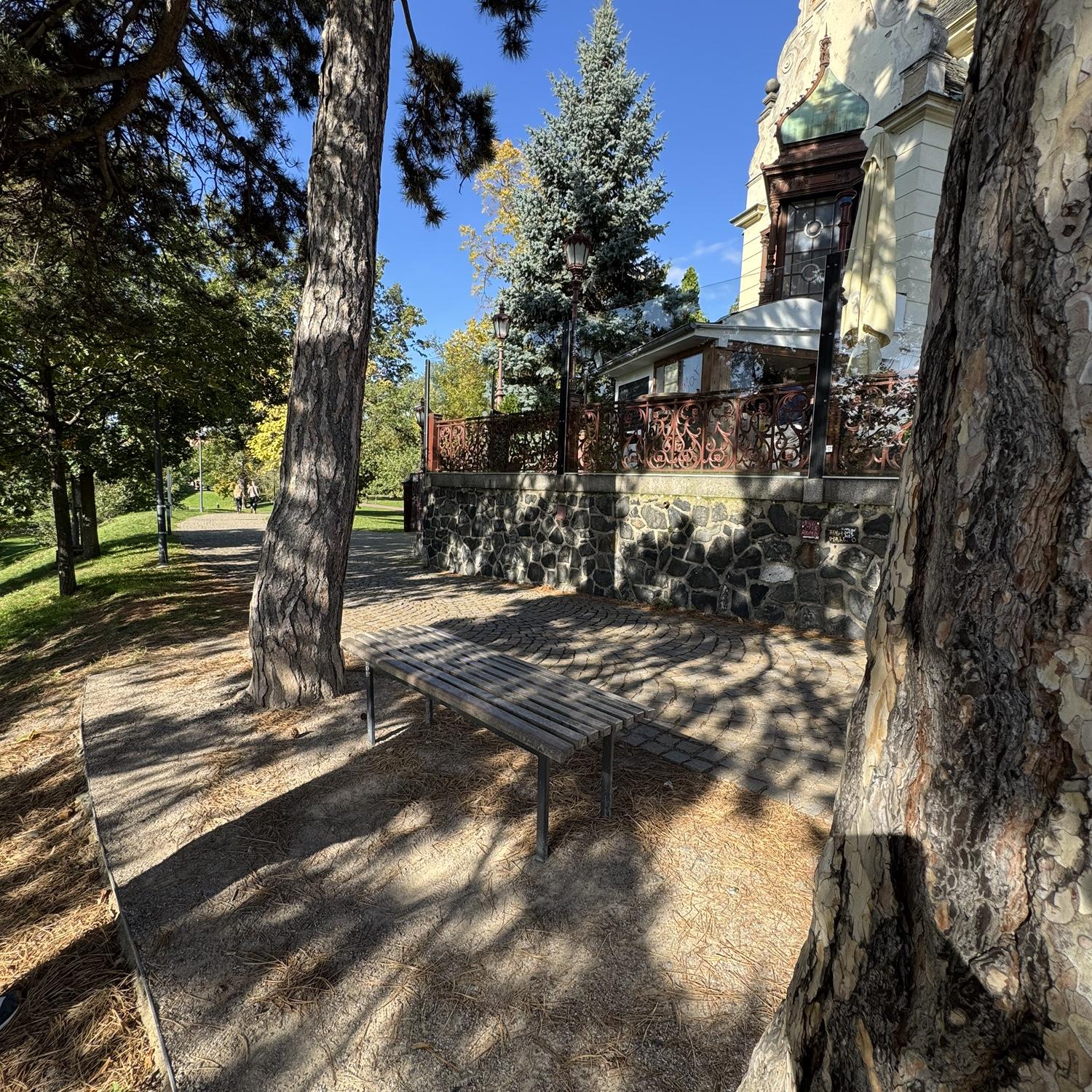 The proposal bench. 💙