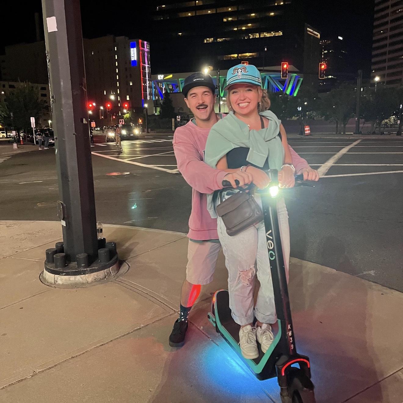 Forever scooting through Hartford!