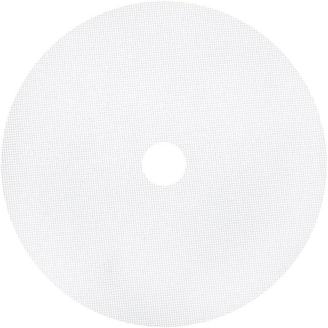 8 Pieces Round Silicone Dehydrator Sheets, Non-stick Fruit Dehydrator Mats, Reusable Steamer Mat Mesh Sheet for Fruit Dryer