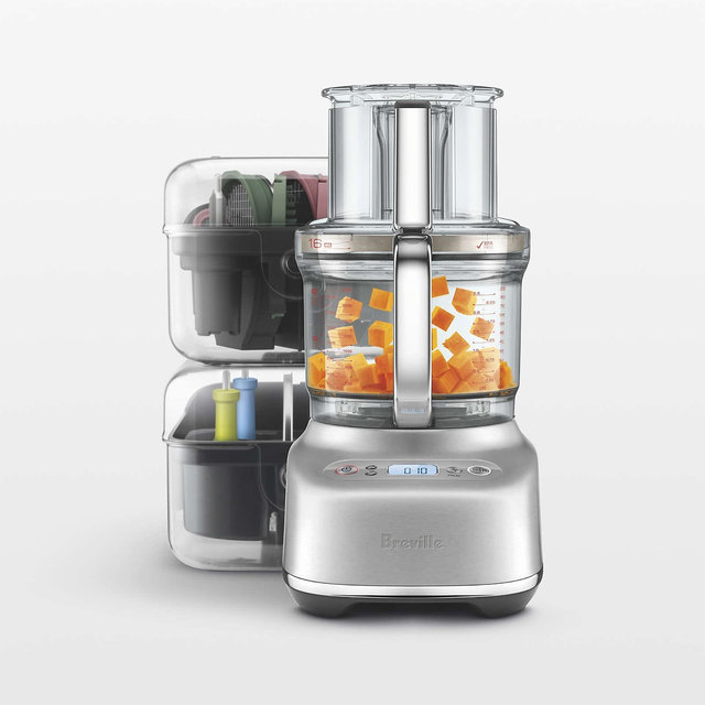 Breville ® Paradice ® Brushed Stainless Steel 16-Cup Food Processor