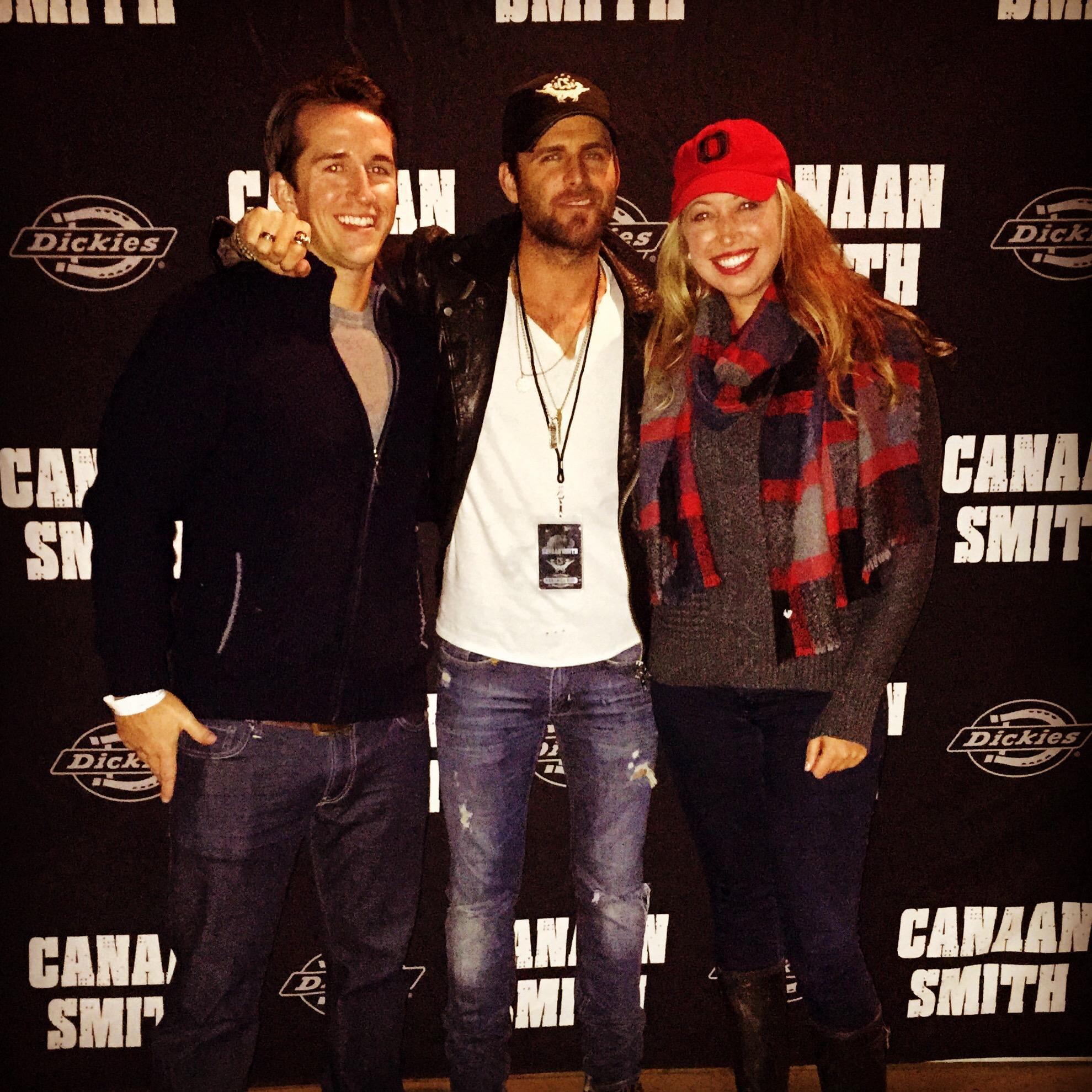 The night we met Canaan Smith.