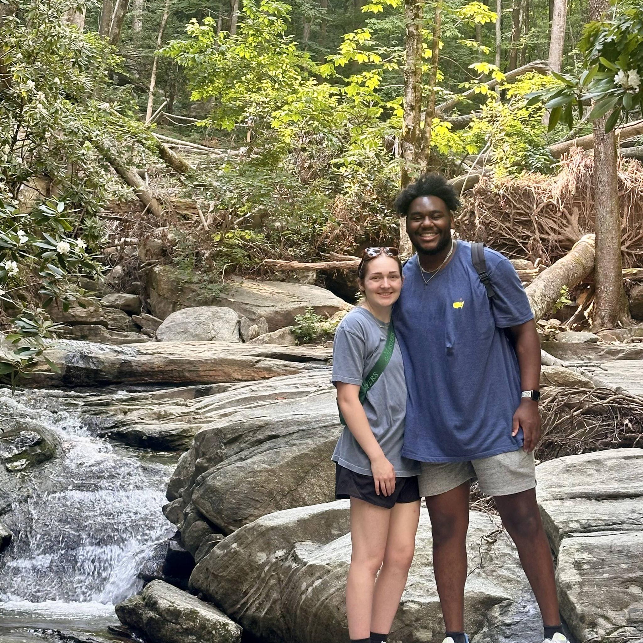 Hiking in Asheville... when we "soft launched"