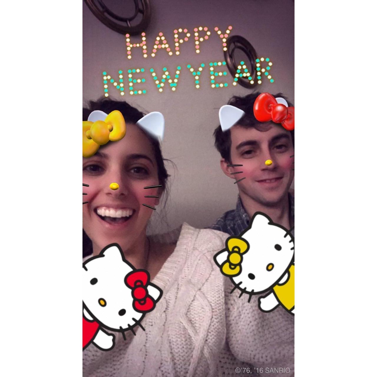 Welcoming in 2017 together