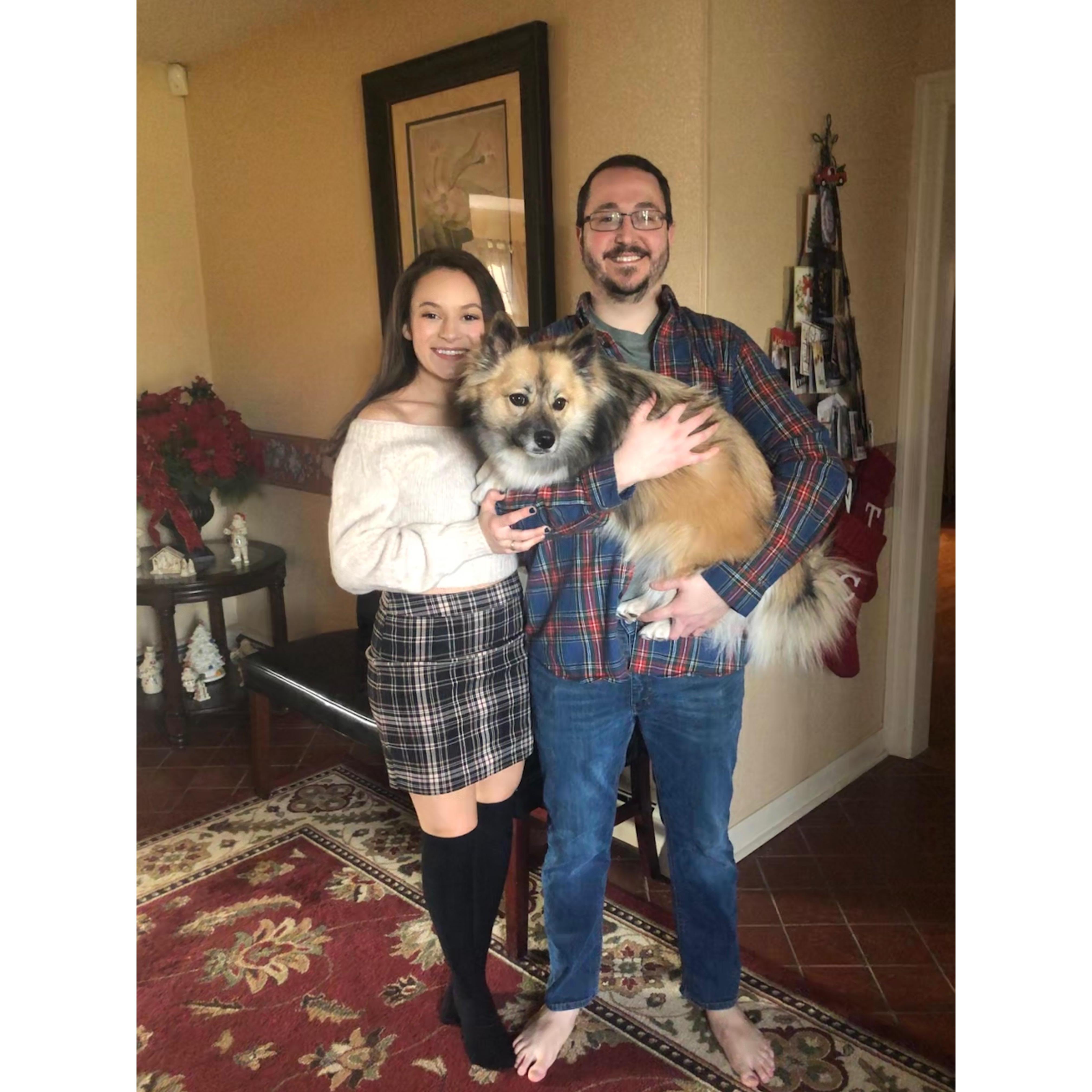 Christmas with Biscuit!