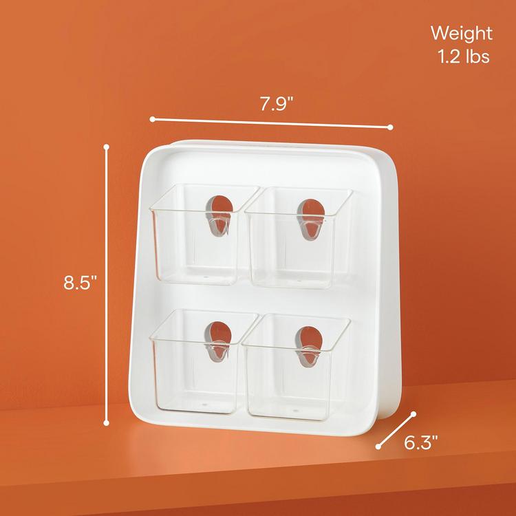 YouCopia, Teastand 80-Tea Bag Organizer | Zola