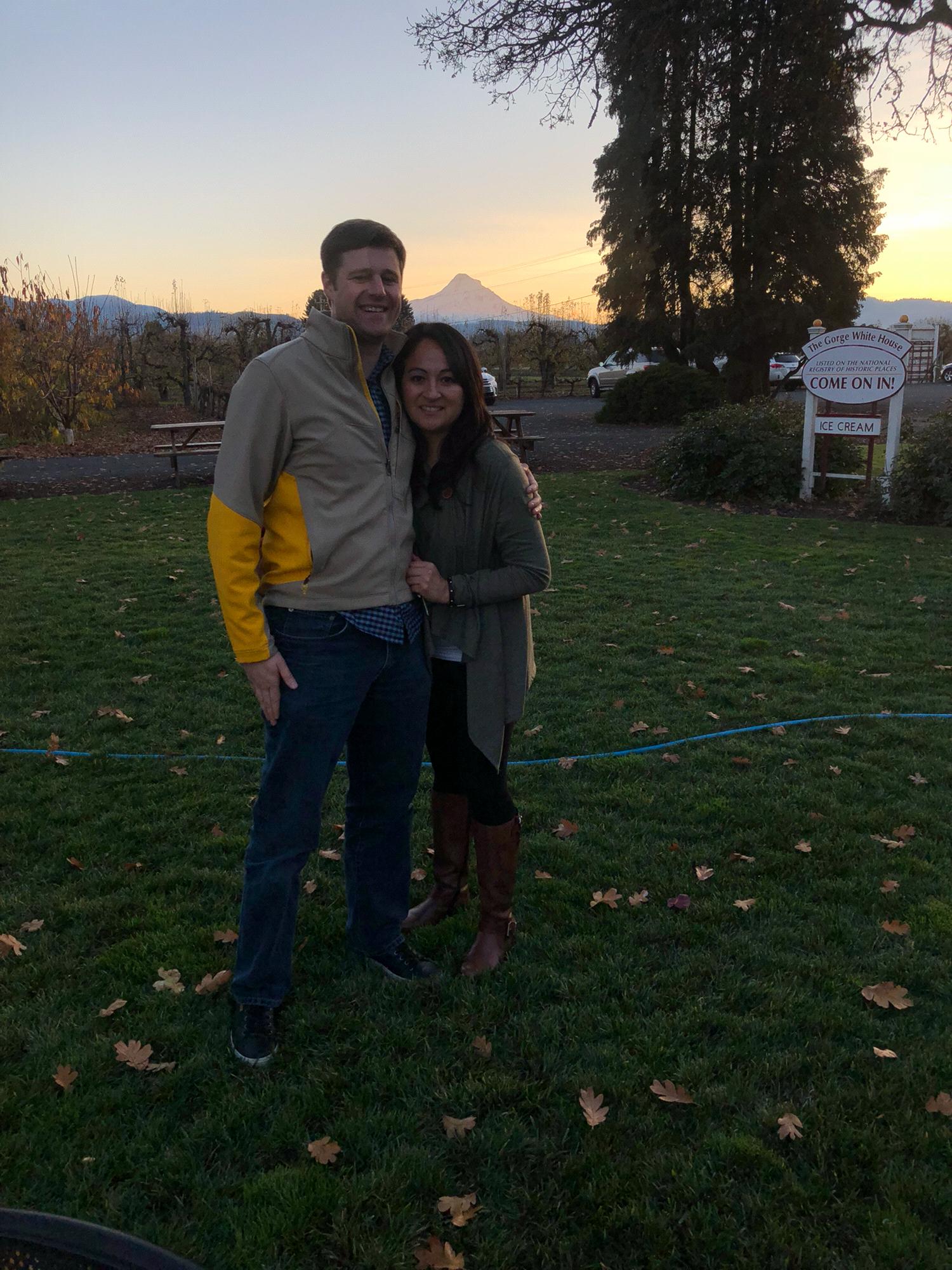 Wine tasting in Hood River