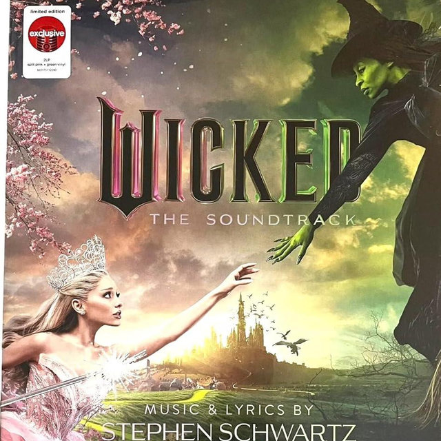 Wicked: The Soundtrack Exclusive Limited Pink/Green Color Vinyl 2x LP