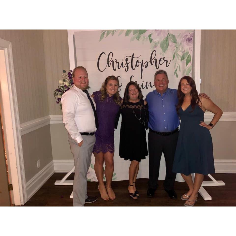 Erin & Chris's Wedding with the fam!