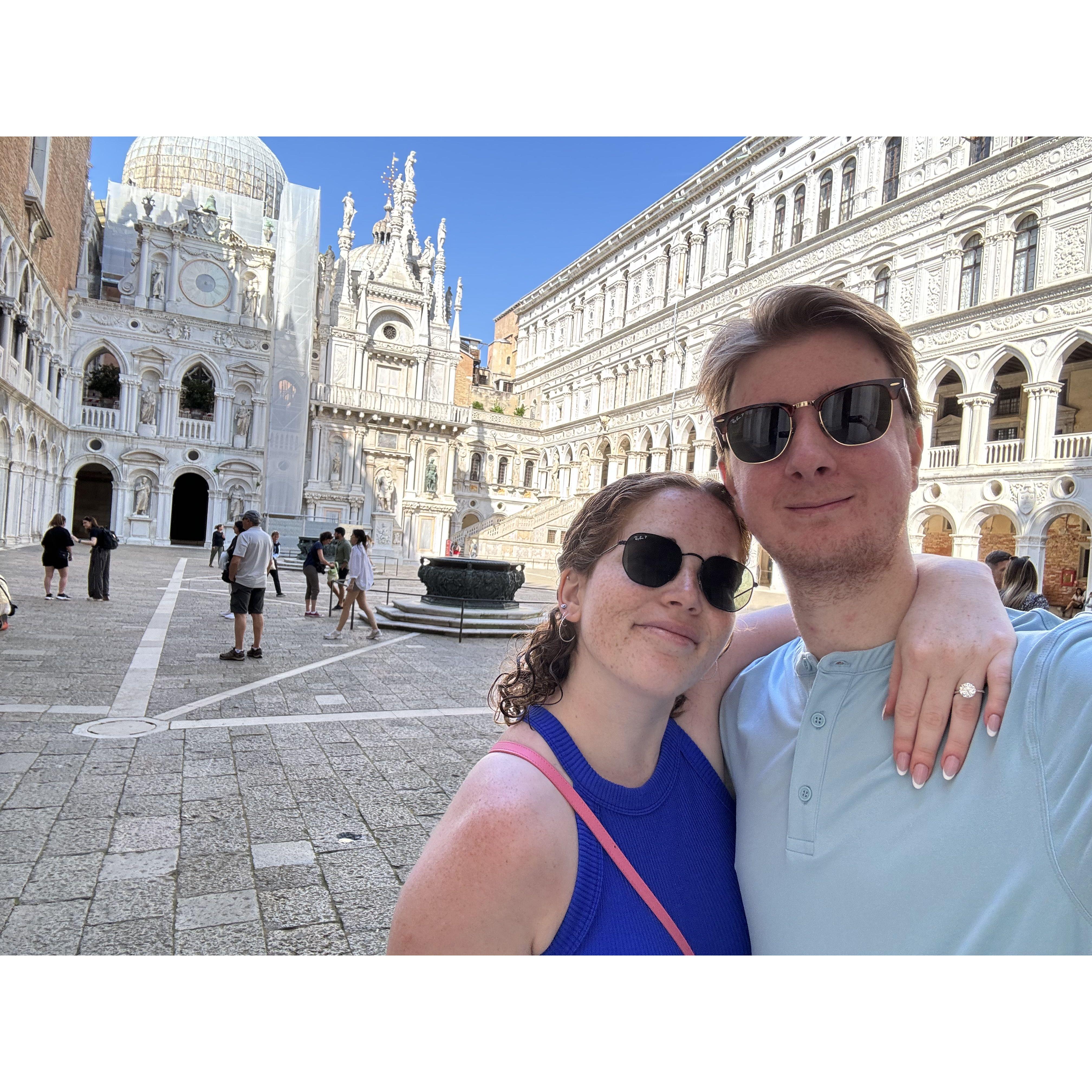 Engagement trip in Italy