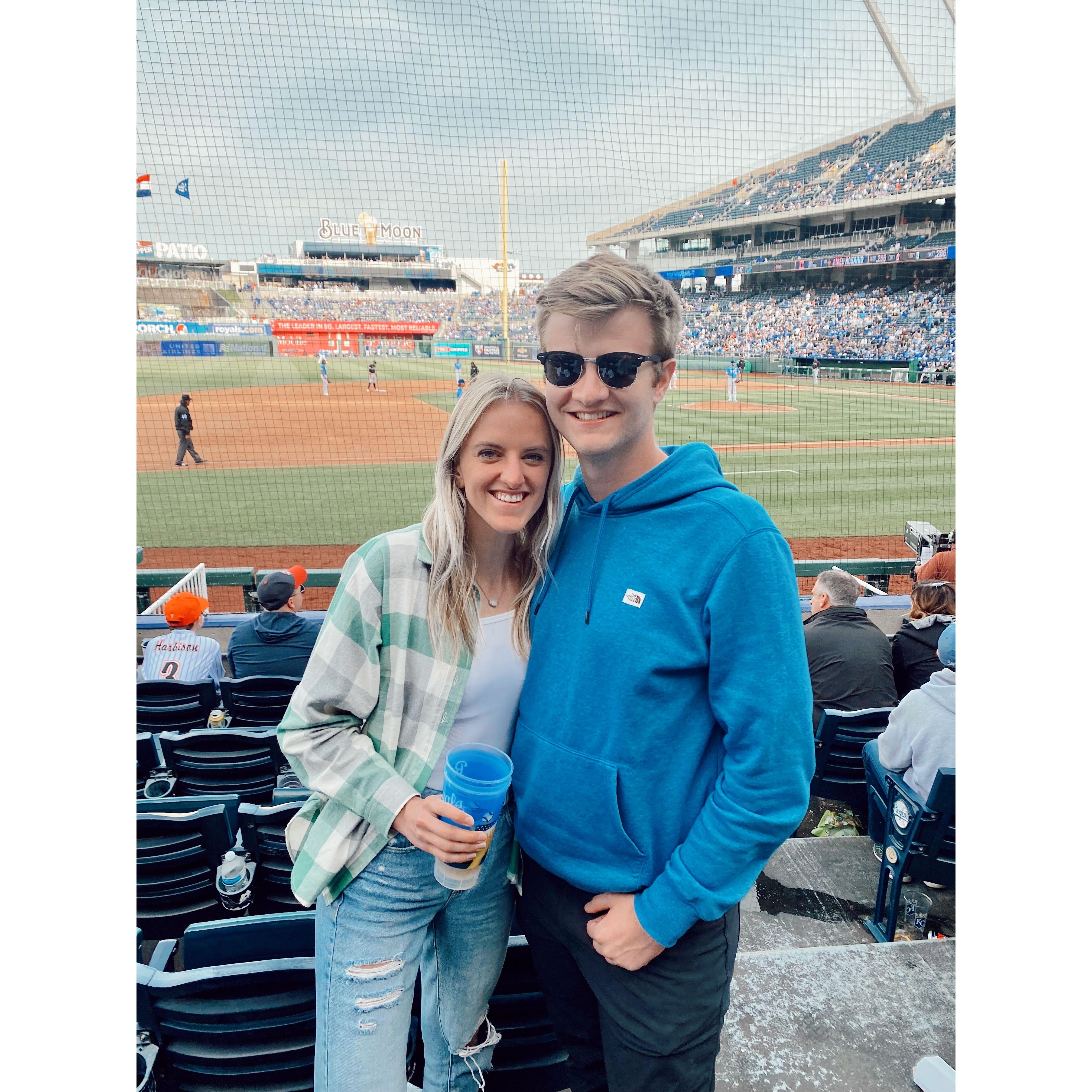One of many trips to Kansas City to see Cody