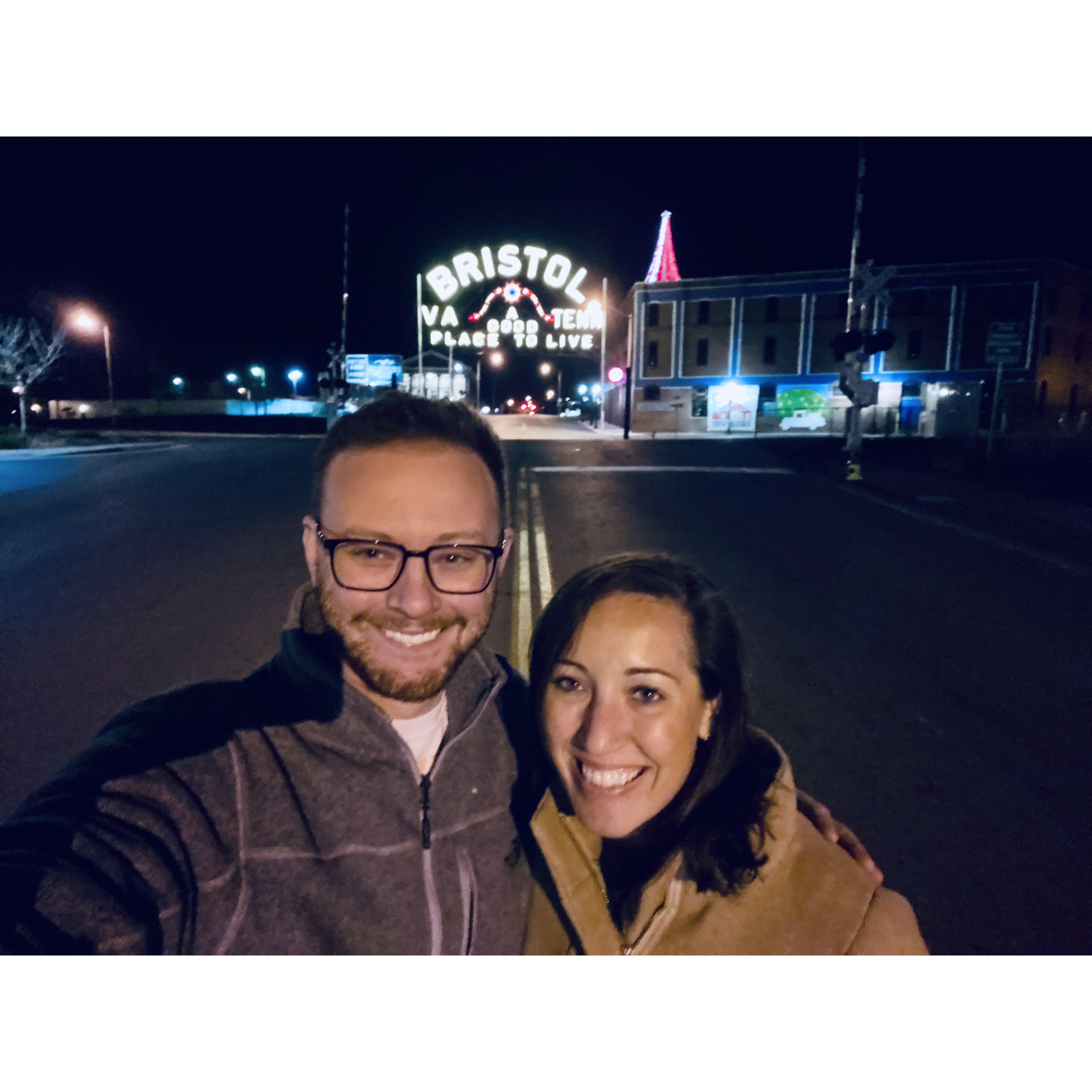 Ellee's first time visiting Bristol (Jamie's hometown)- December 2020