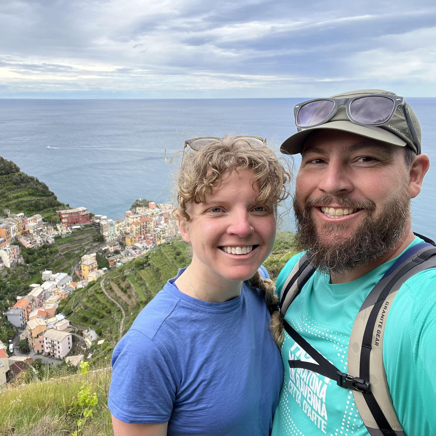 Hiking the Sentiero Azzurro in Cinque Terre, Italy. Hiking town to town has some benefits (mainly the food).