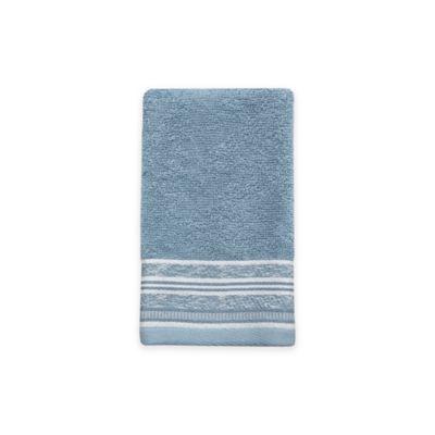 Croscill® Nomad Fingertip Towel in Blue