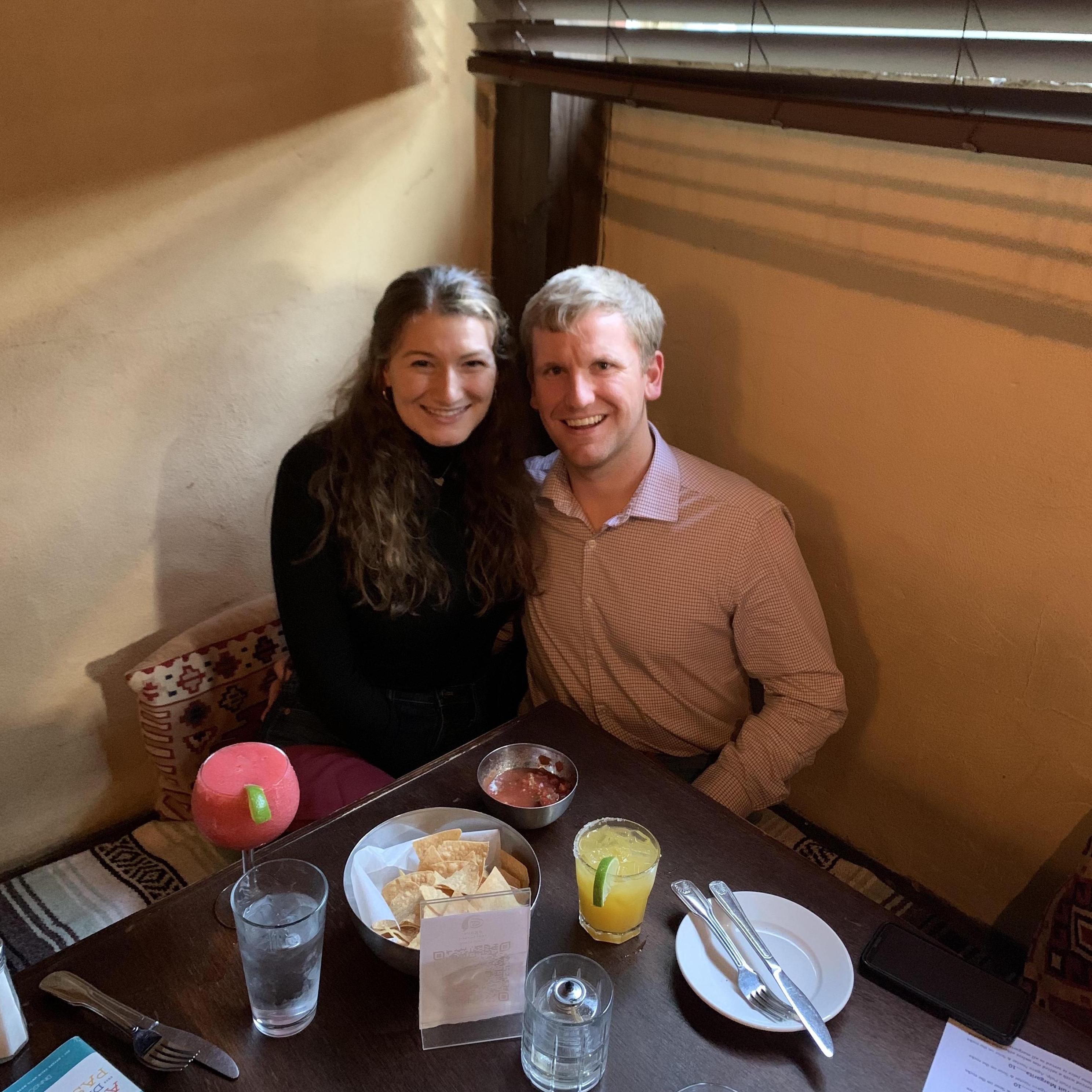 Celebrating Brooke's Birthday with some Mexican and Margaritas! Olé!