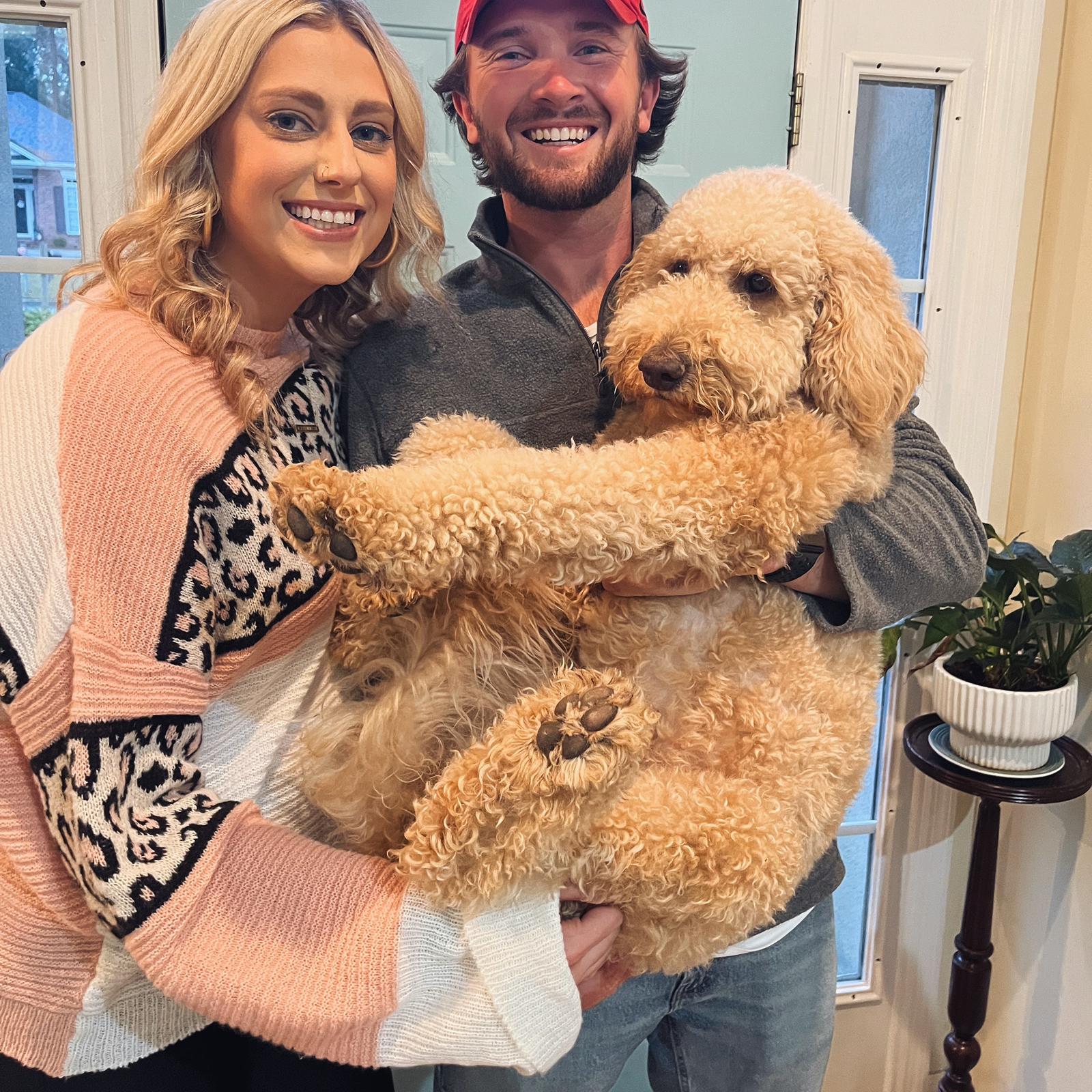Our first Thanksgiving together as a family. Just missing our Trusy boy!