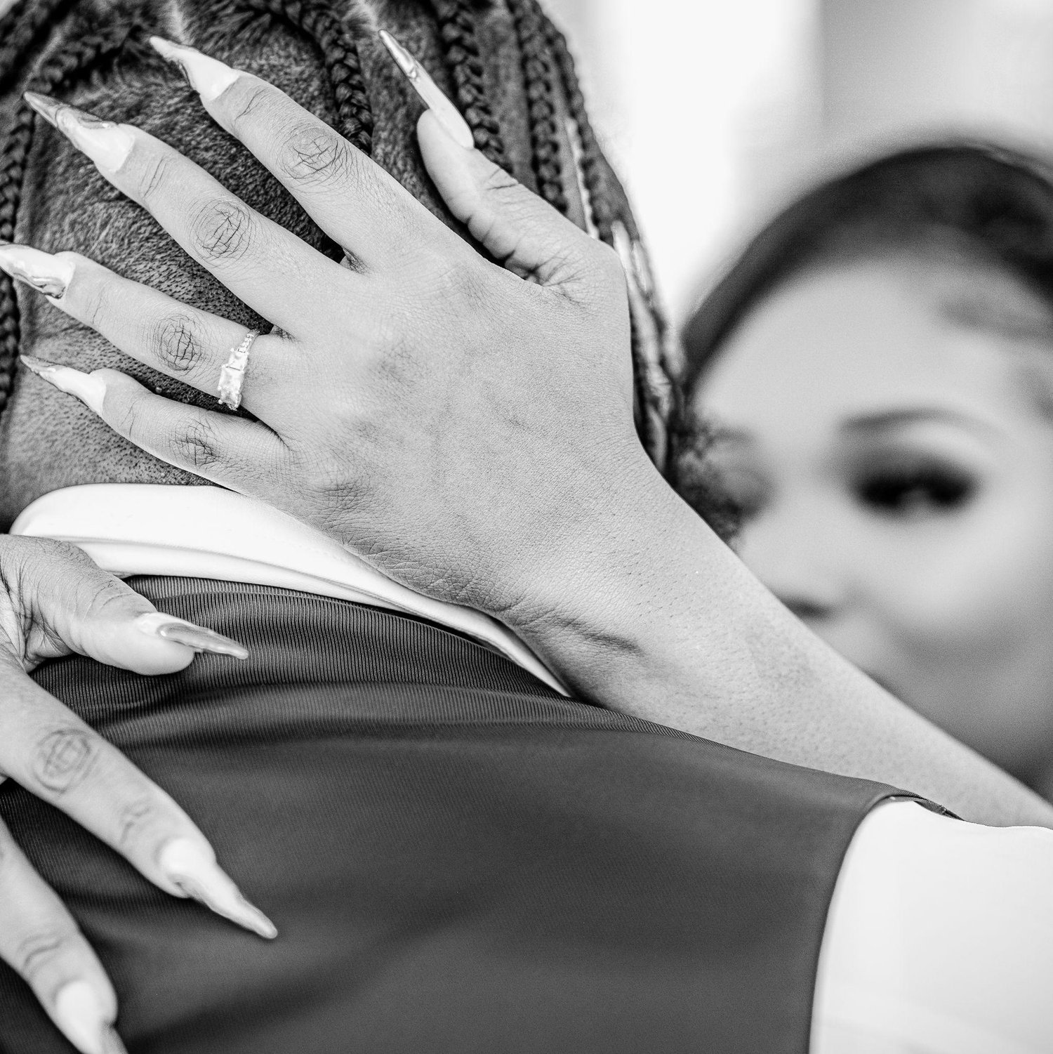 A beautiful moment shared between the bride and groom, capturing the love, joy, and connection that make their wedding day unforgettable.