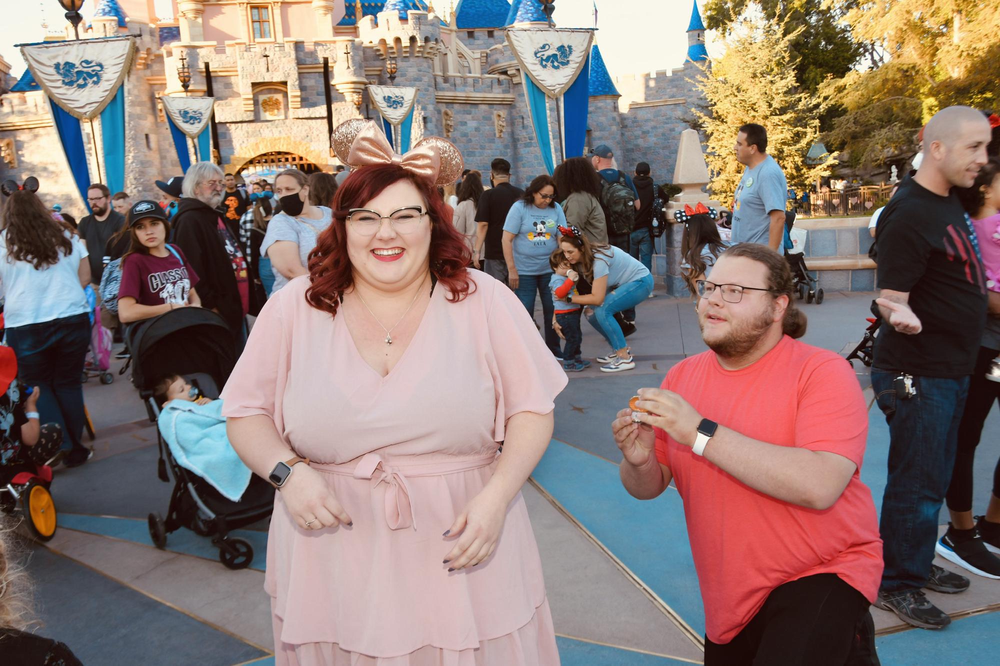 The moment before I said yes!