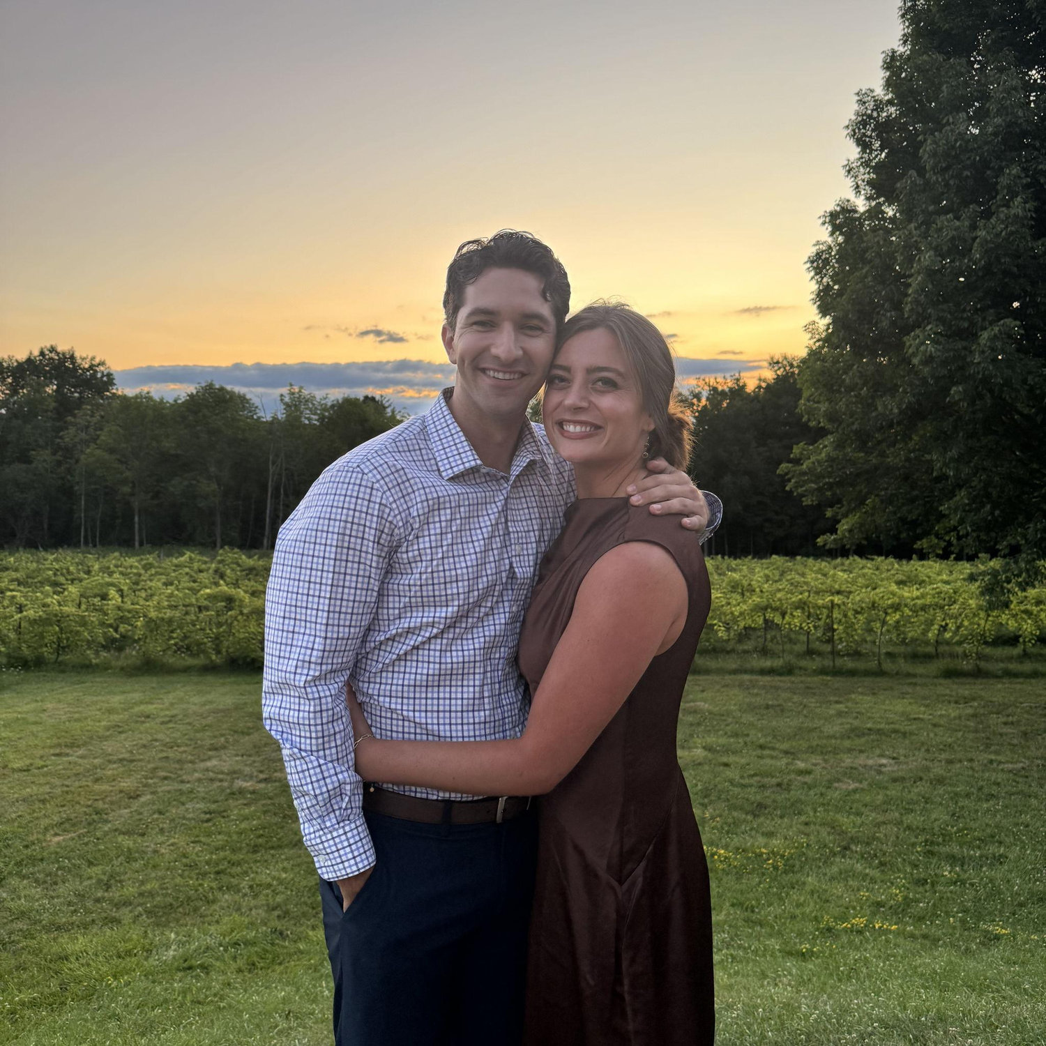 Rehearsal dinner in Vermont for our friend's wedding.