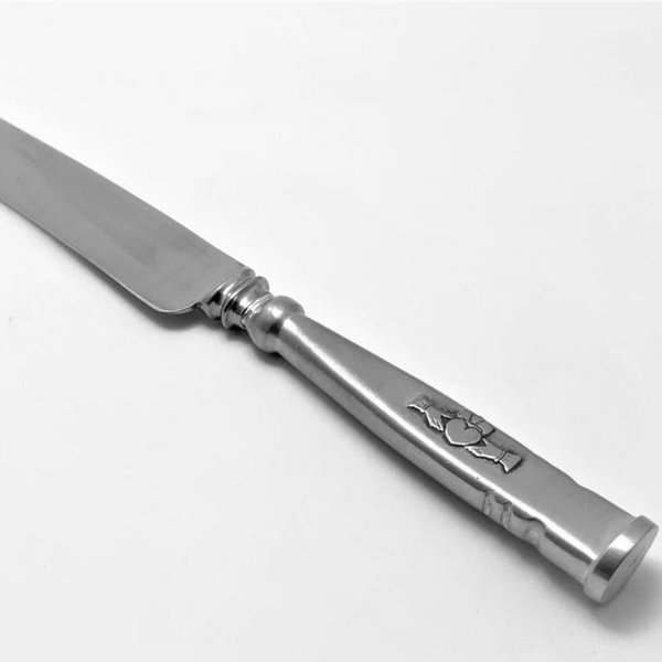 Irish Cake Knife Pewter