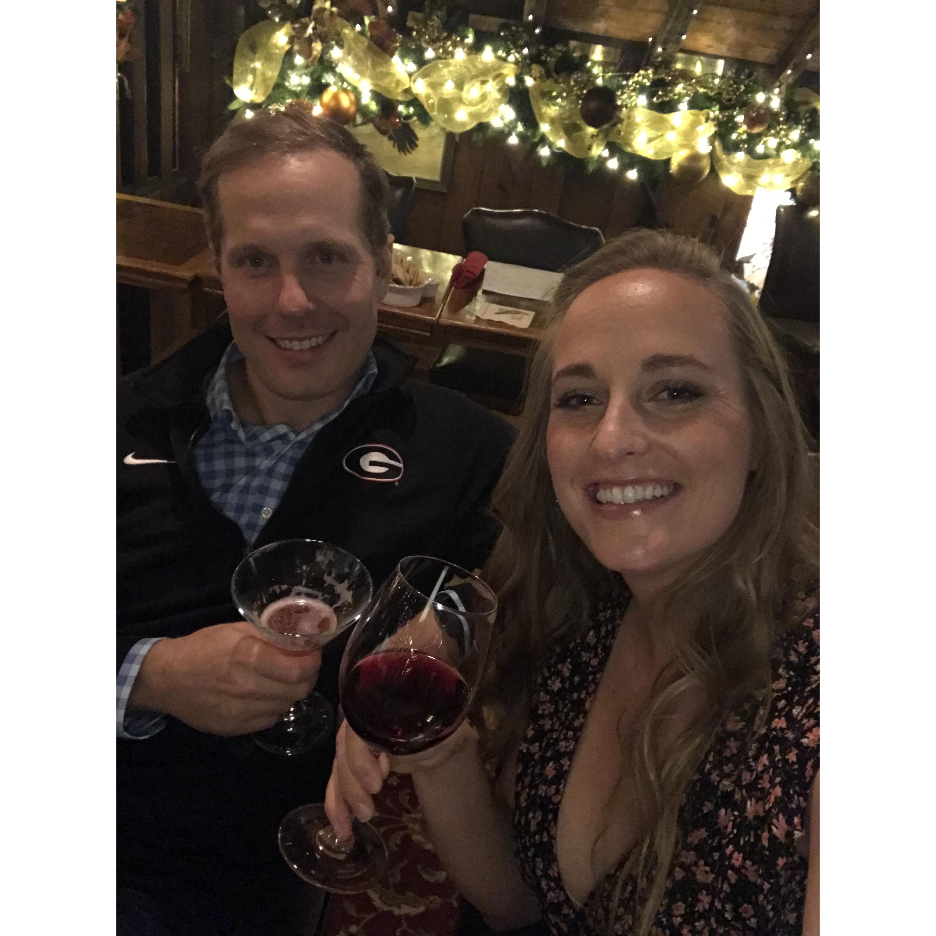 Wine/cocktails around Christmas time - Raleigh, NC