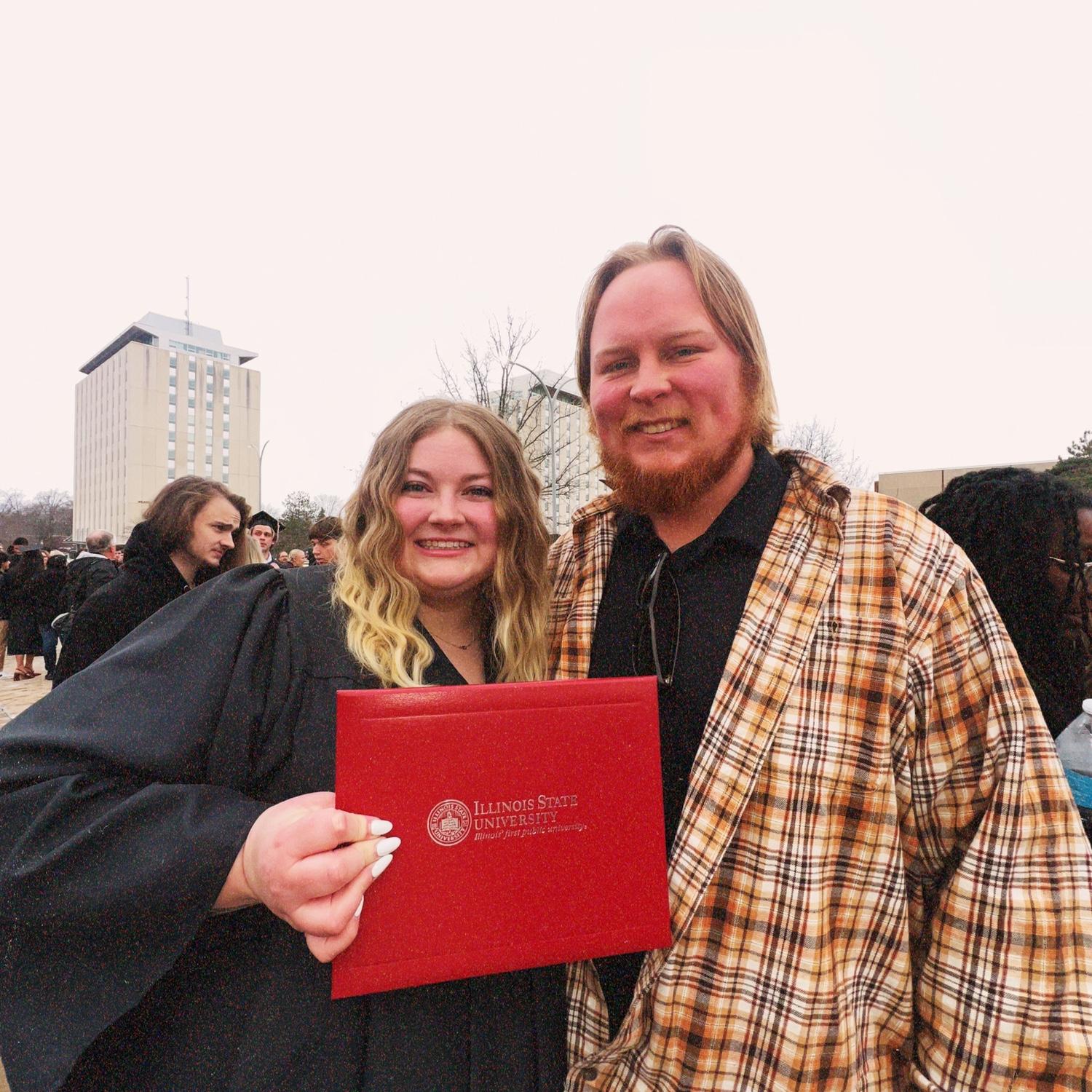 Amber’s  college graduation ❤️🤍🎓